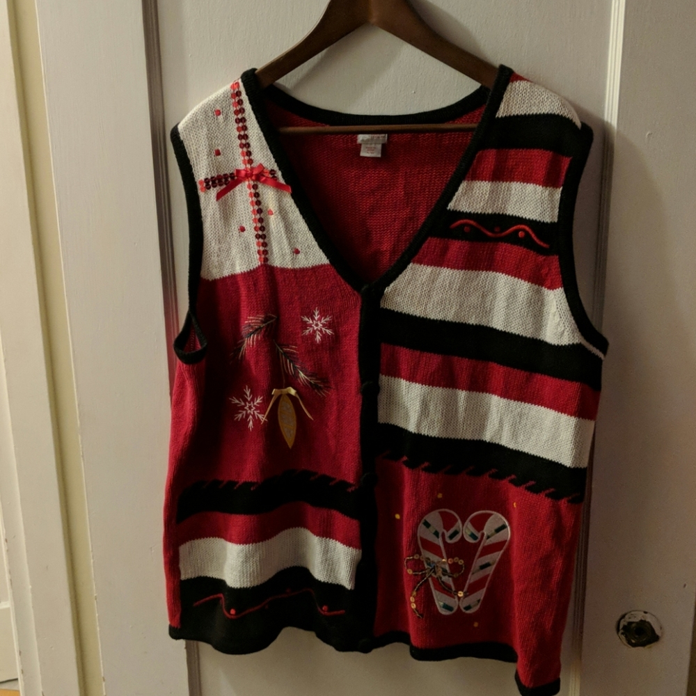 Christmas sweater vest